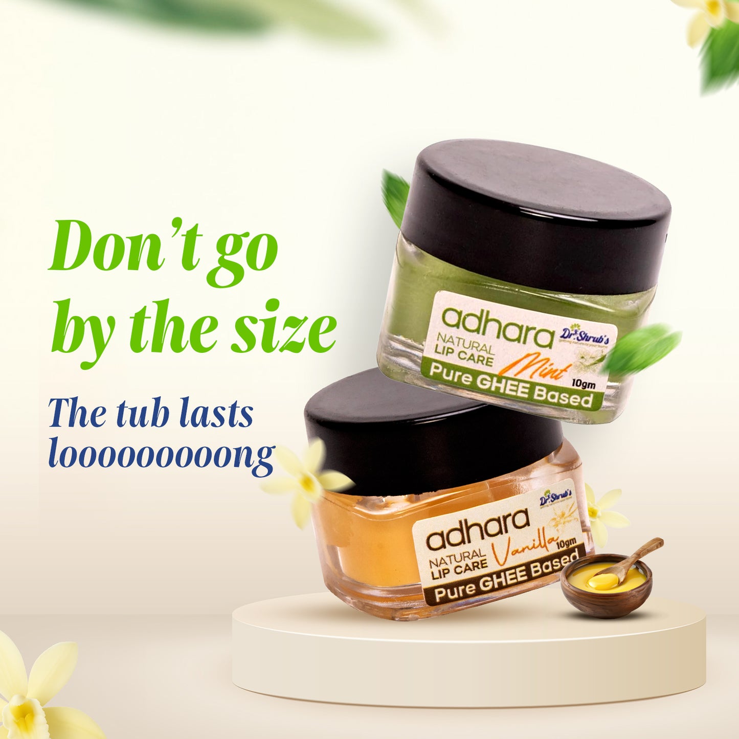 Ghee Lip Balm- Vanilla