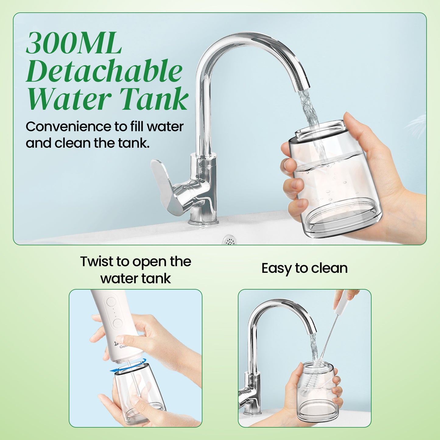 Gush-Dental Water flosser