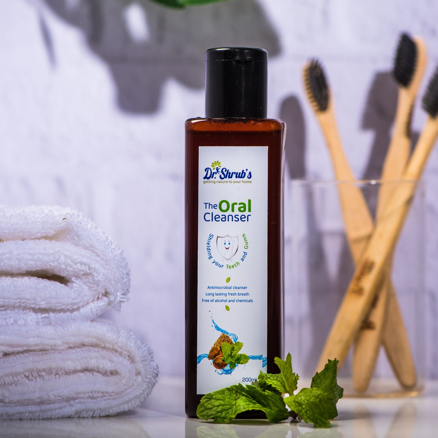 Dr.Shrub's Oral Cleanser-Plant based Natural mouthwash