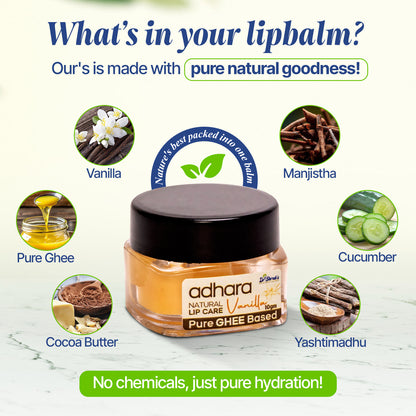 Ghee Lip Balm- Vanilla