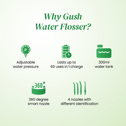Gush-Dental Water flosser
