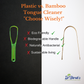 Plastic vs bamboo tongue cleaner