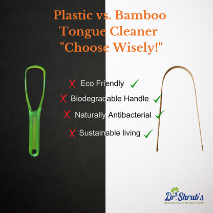Plastic vs bamboo tongue cleaner