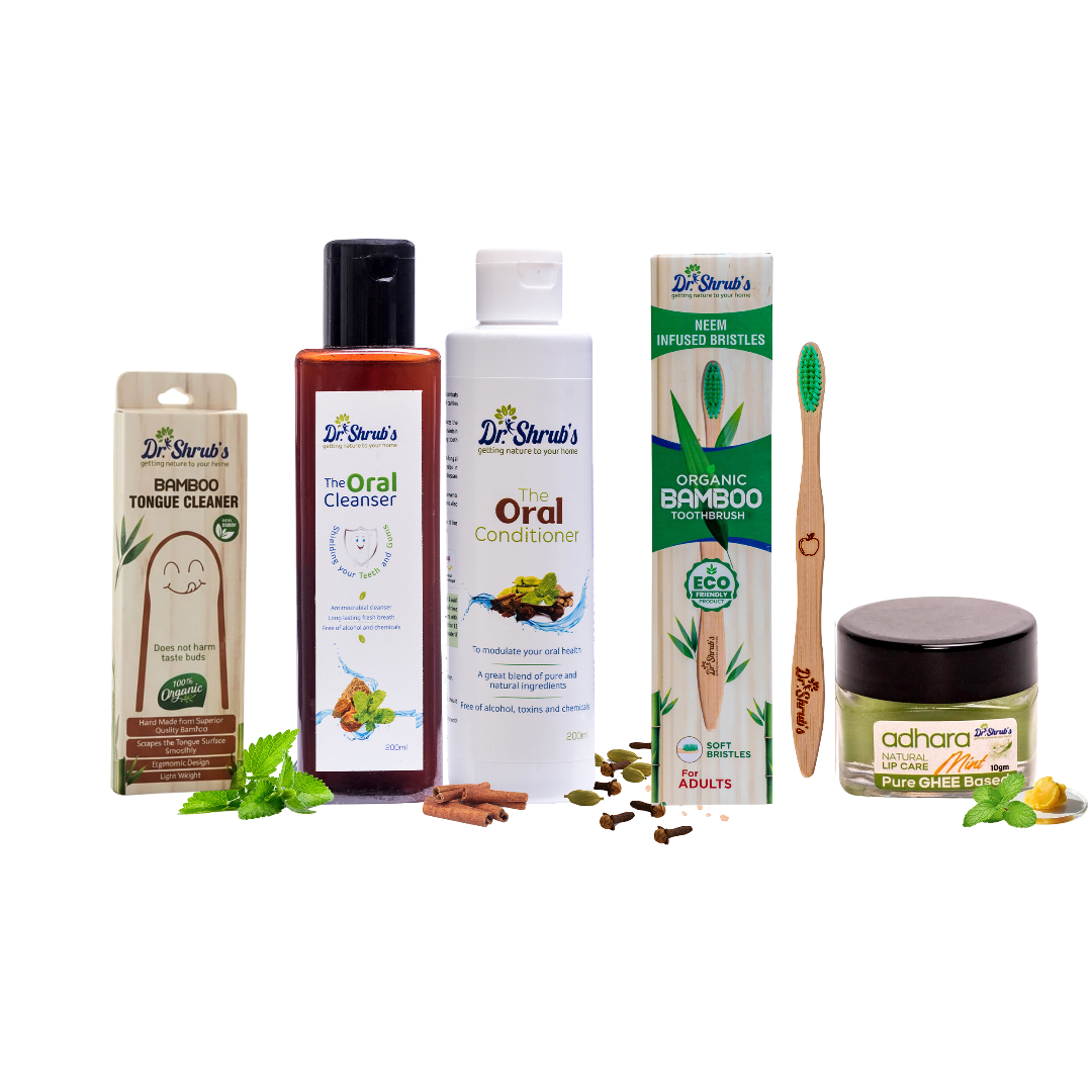 Complete Oral Ritual (200 ml mouthwash+ Mint Lip balm)