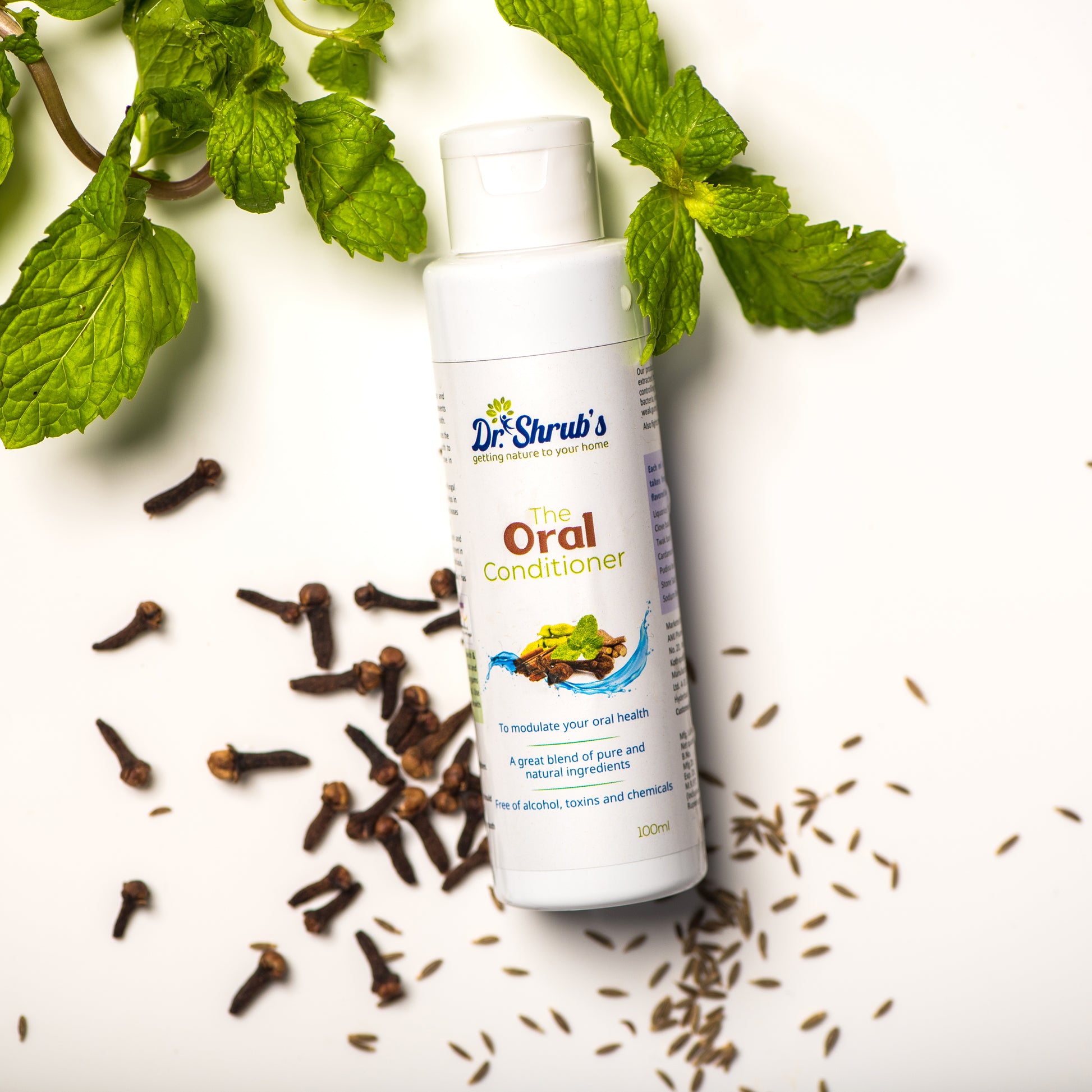 Dr. Shrub's Oral Conditioner-Plant based natural mouthwash